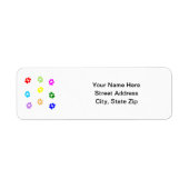 Multikleurenafdrukken Etiket (Voorkant)