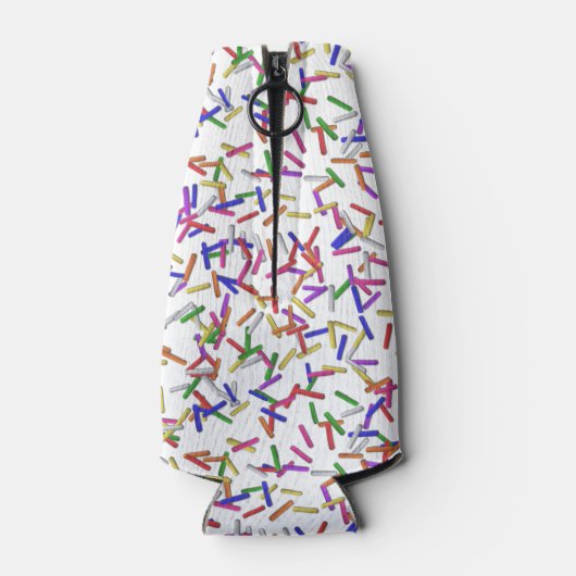 Multikleurenafdrukken Flesjeskoeler (Achterkant)