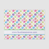 Multikleurenafdrukken Tissuepapier (Voorkant)