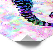 Multikleurenartiest Creëer Poster afdrukken (Hoek)