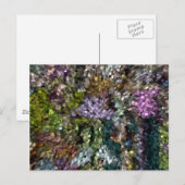 Multikleurendigitaal Abstract Briefkaart (Voorkant / Achterkant)