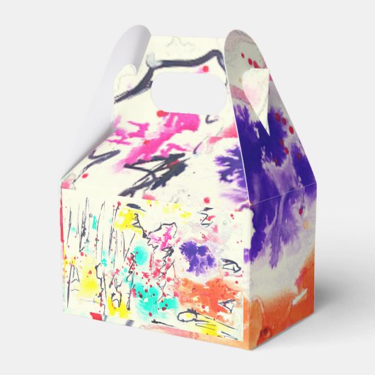 Multikleurendraagtas Bedankdoosjes (Voorkant Zijde)