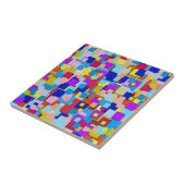 MultikleurenNederlandse Tegel voor delft look Tegeltje (Zijkant)