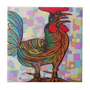 MultikleurenNederlandse Tegel voor delft look Tegeltje