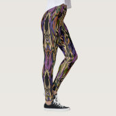 Multikleurenontwerp Leggings voor vrouwen (Rechts)