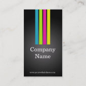 Multikleurenprofessionele Visitekaartjes (Achterkant)