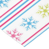 Multikleurensneeuwvlokken Tafelkleed (Gekanteld)