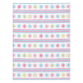 Multikleurensneeuwvlokken Tafelkleed (Voorkant)