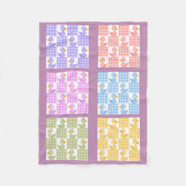 Multikleurentapeluis met schroefdop voor ontwerpve fleece deken