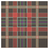 Multikleurenverbinding (Tartan) Stof (Close Up)