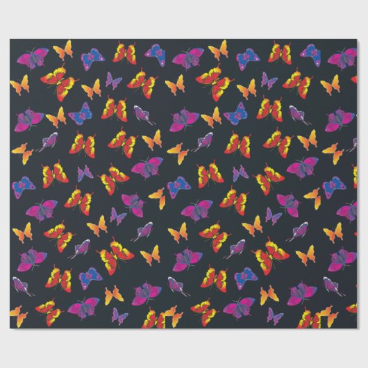 Multikleurenvlies Cadeaupapier (Vlak)