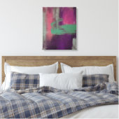 Multikleurenweergave van Abstract verrekend Canvas Afdruk (Insitu (Slaapkamer))
