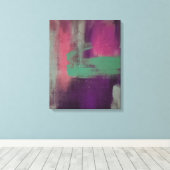 Multikleurenweergave van Abstract verrekend Canvas Afdruk (Insitu (Houten vloer))