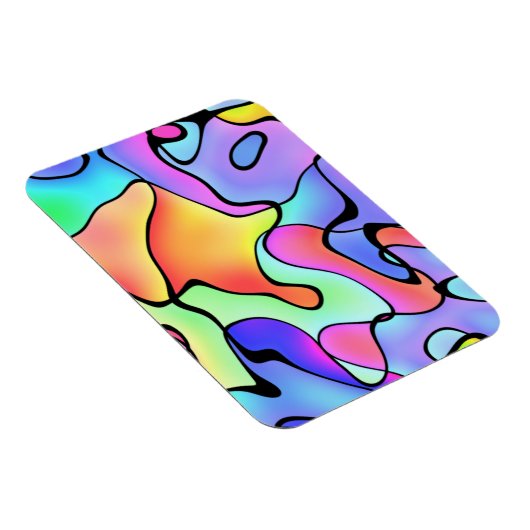 Multikleurenzagen Magneet (Rechterzijde)