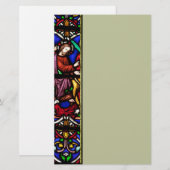 Multikleurige bijbelscène briefpapier (Voorkant / Achterkant)