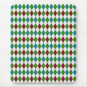 Multikleurige diamant glitters muismat (Voorkant)