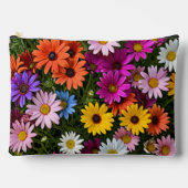 Multikleurige Madeliefjes Bloemtas Etui (Voorkant)