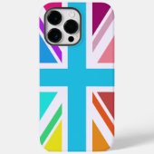 Multikleurige Union Jack/Vlag Ontwerp Case-Mate iPhone Case (Achterkant)