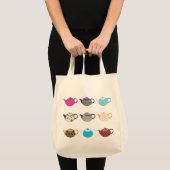Multikolte Tea Kettles Tote Bag (Voorkant (product))