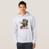 Multimeter Cartoon Meet Precisie Hoodie (Voorkant volledig)