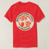 Multinationale waarnemers en MFO Insignia X T-shirt (Design voorkant)