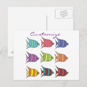 Multinorge Tropische vis Thunder_Cove Briefkaart (Voorkant / Achterkant)