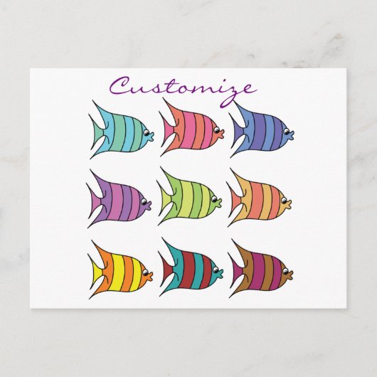 Multinorge Tropische vis Thunder_Cove Briefkaart (Voorkant)