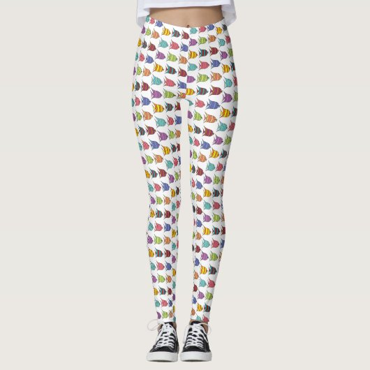 Multinorge Tropische vis Thunder_Cove Leggings (Voorkant)