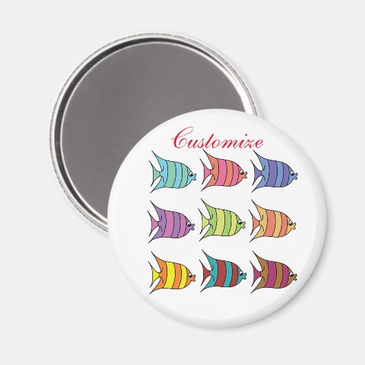 Multinorge Tropische vis Thunder_Cove Magneet (Voorkant / Achterkant)