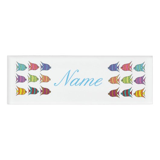 Multinorge Tropische vis Thunder_Cove Naambadge (Voorkant)