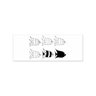 Multinorge Tropische vis Thunder_Cove Rubberstempel