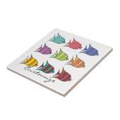 Multinorge Tropische vis Thunder_Cove Tegeltje (Zijkant)