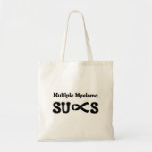 Multipel Myeloma Sucks Tote Bag (Voorkant)