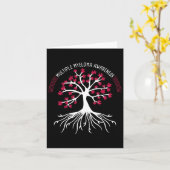 Multipel Myeloom Awareness Tree Puzzle Kaart (Gele Bloem)