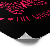 Multipel myeloom bewustzijn Ik Draag Bourgondië vo Poster (Hoek)