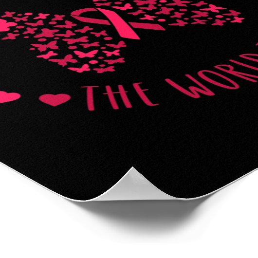 Multipel myeloom bewustzijn Ik Draag Bourgondië vo Poster (Hoek)