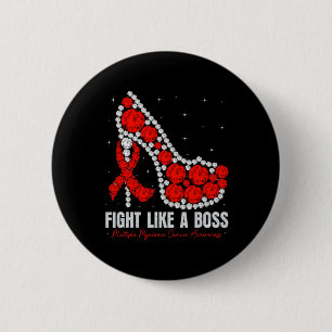 Multipel myeloom Bewustzijn Vecht Bloedkanker Zoal Ronde Button 5,7 Cm