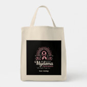 Multipel myeloom bewustzijn vechten we samen tote bag (Achterkant)