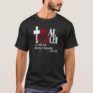 Multipel myeloom overlevenden Bourgondië lint Luke T-shirt