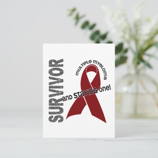 Multipel Myeloom Survitis Briefkaart (Staand voorkant)