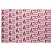 Multipel myeloom vecht voor de kuur stof (Fat Quarter)