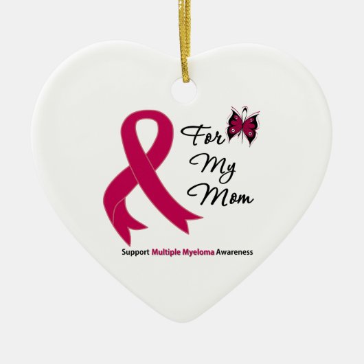 Multipel myeloom voor mijn moeder keramisch ornament (Voorkant)