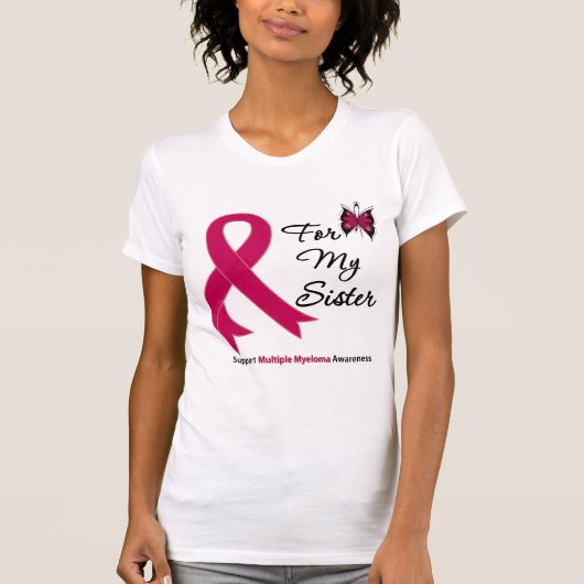Multipel myeloom voor mijn zuster t-shirt (Voorkant)
