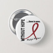 Multipel myeloom zonder hoop 1 ronde button 5,7 cm (Voorkant /achterkant)