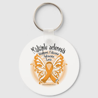 Multipele sclerose Butterfly 3 Sleutelhanger