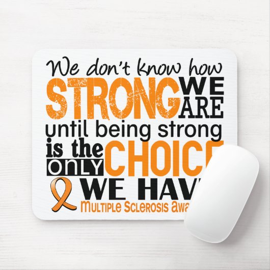 multipele sclerose hoe sterk we zijn muismat (Met muis)