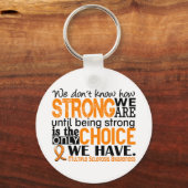multipele sclerose hoe sterk we zijn sleutelhanger (Voorkant)