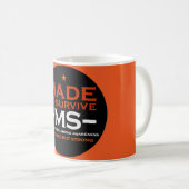 multipele sclerose Overlevingsondersteuning Koffiemok (Voorkant rechts)