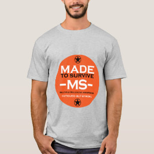 multipele sclerose Overlevingsondersteuning T-shirt