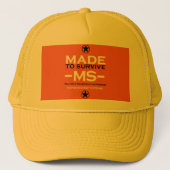 multipele sclerose Overlevingsondersteuning Trucker Pet (Voorkant)